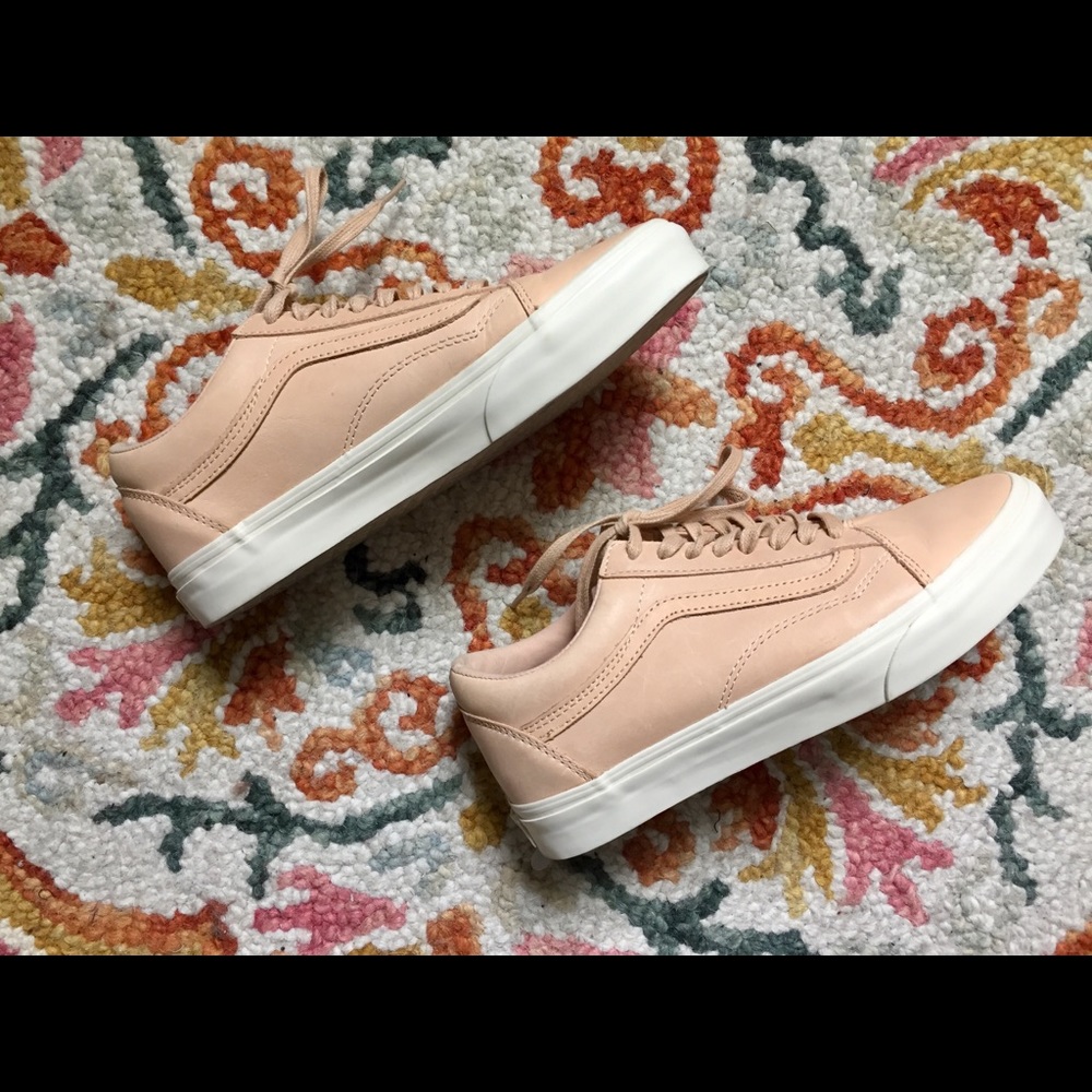 V A N S || Premium Leather Old Skool Vans